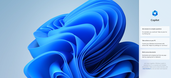 Windows Dev Blog Windows Copilot 1024X576